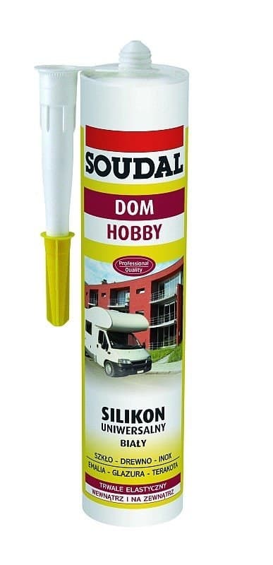 Universal silikon 280ml färglös