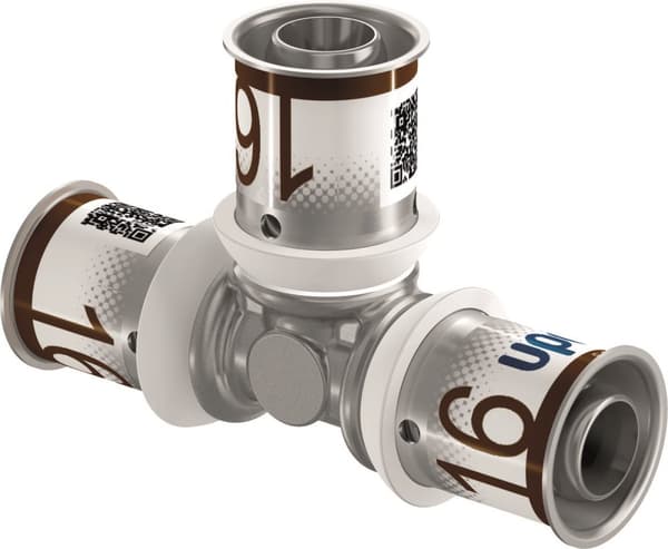T-stykke 16-16-16 Uponor S-Press Plus