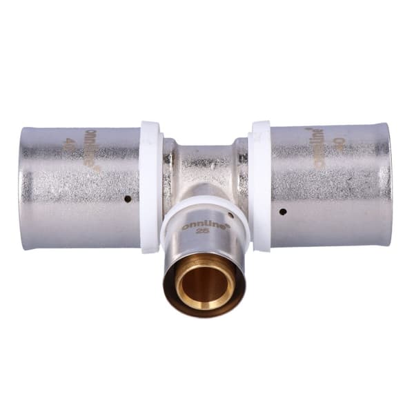 Presset reduktions-T-stykke 40x25x40 mm, ONLINE