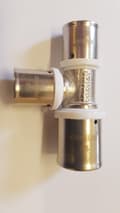 Miniatyrbillede 1 af 4: Presset reduktions-T-stykke 40x25x40 mm, ONLINE