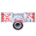 Miniatyrbillede 3 af 4: PPSU T-stykke 25-25-25 Uponor S-Press Plus
