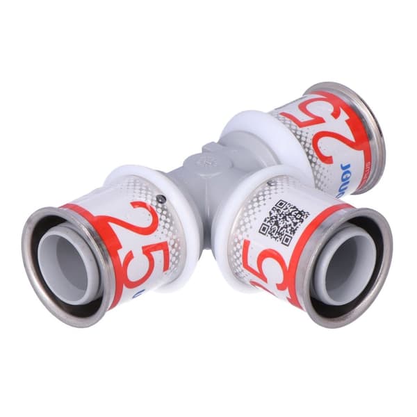 PPSU T-stykke 25-25-25 Uponor S-Press Plus