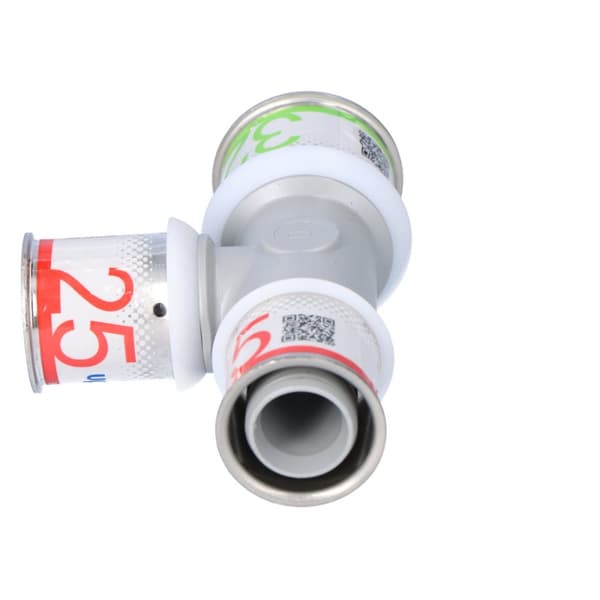 Reduktions-T-stykke PPSU 32-25-25 Uponor S-Press Plus