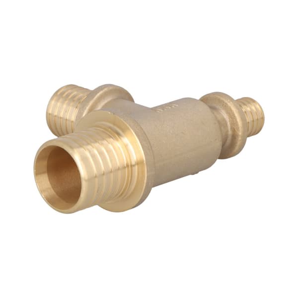UltraLINE messing reduktions-T-stykke - 32/25/20