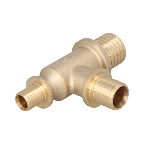 UltraLINE messing reduktions-T-stykke - 32/25/20
