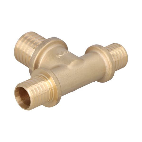 UltraLINE messing reduktions-T-stykke - 25/32/25
