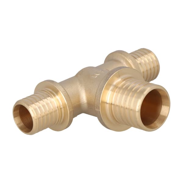 UltraLINE messing reduktions-T-stykke - 25/32/25