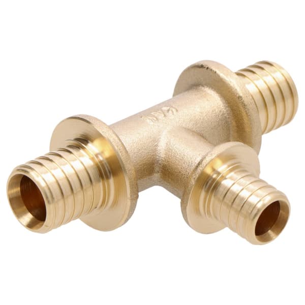 UltraLINE messing reduktions-T-stykke - 20/16/20