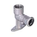 Miniatyrbillede 2 af 4: Vægbøjning med ører GW Inox - 18 Rp1/2"" L = 63 mm
