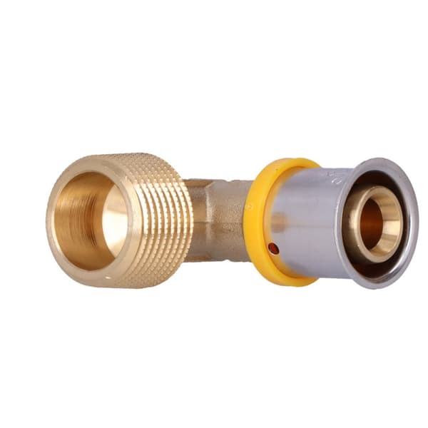 Albue 90° messing GZ ultraPRESS - 20 R3/4""