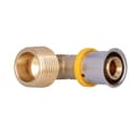 Miniatyrbillede 2 af 4: Albue 90° messing GZ ultraPRESS - 20 R3/4""