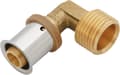 Miniatyrbillede 1 af 4: Albue 90° messing GZ ultraPRESS - 20 R3/4""