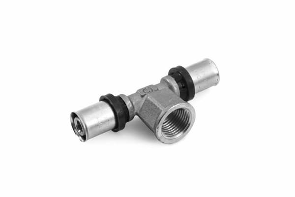 PURMO CLEVERFIT T-liitin, ulostulo sisäkierteellä 26x3/4" GWx26