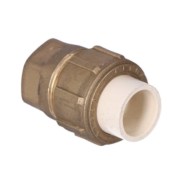 Plastikskrueforbindelse - metalskrueforbindelse KW/GW PVC-C 1/2""