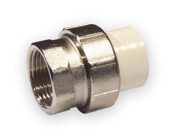 Plastikskrueforbindelse - metalskrueforbindelse KW/GW PVC-C 1/2""