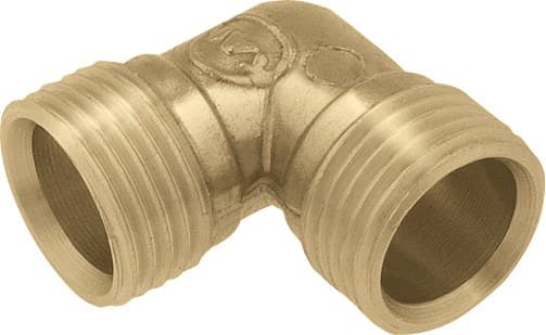 Böj 90° mässing utvändig - G1/2"
