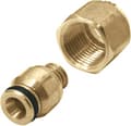 Miniatyrbillede 1 af 4: Messingforbindelse GW til rør PERTAL ultraPRESS - 20 G3/4""