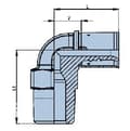 Pikkukuva 2 / 2: Kulmaliitin GZ 20x3/4""/90 PPSU PN10 Tigris K1
