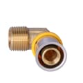 Miniatyrbillede 3 af 4: Albue 90° messing GZ ultraPRESS - 20 R1/2""