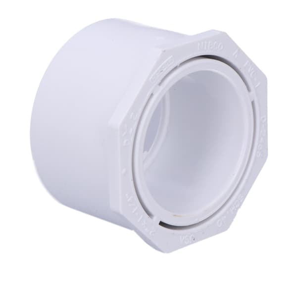 Reduktionsmuffe KZ/KW PVC-U 2x1 1/4""