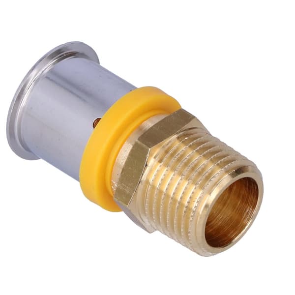 Messingforbindelse GZ ultraPRESS - 20 R1/2"