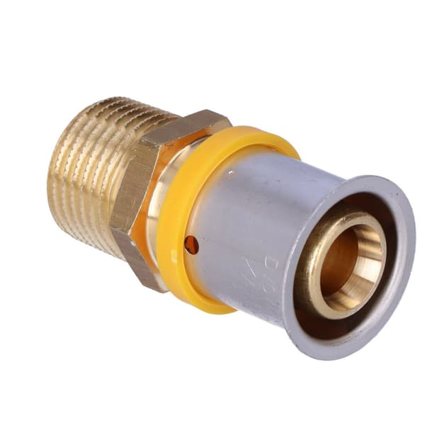 Messingforbindelse GZ ultraPRESS - 20 R1/2"