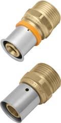Miniatyrbillede 1 af 4: Messingforbindelse GZ ultraPRESS - 20 R1/2"