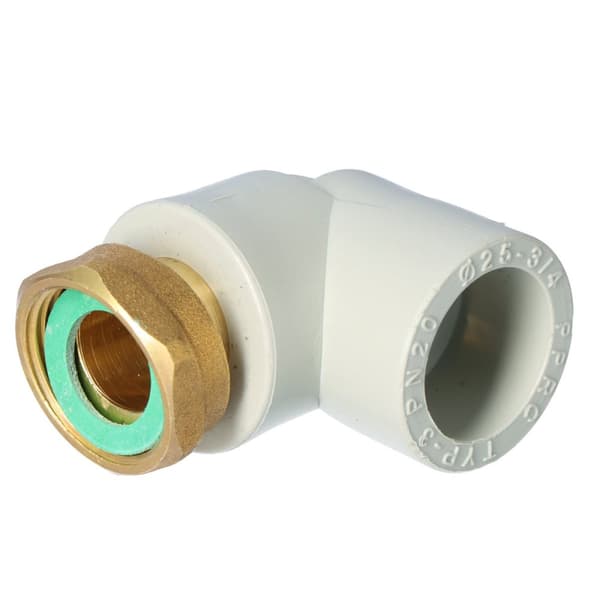 Kulma 90 astetta puoliruuvilla GW 25/3/4"" - METALLI
