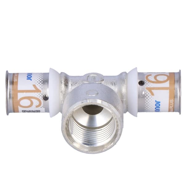 T-stykke med indvendig gevind 16-Rp1/2""FT-16 Uponor S-Press Plus