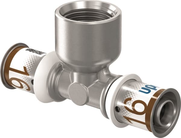 T-stykke med indvendig gevind 16-Rp1/2""FT-16 Uponor S-Press Plus