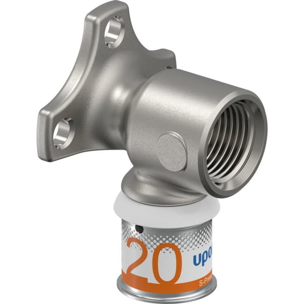 Uponor S-Press Plus -seinämutka 20-Rp1/2"FT