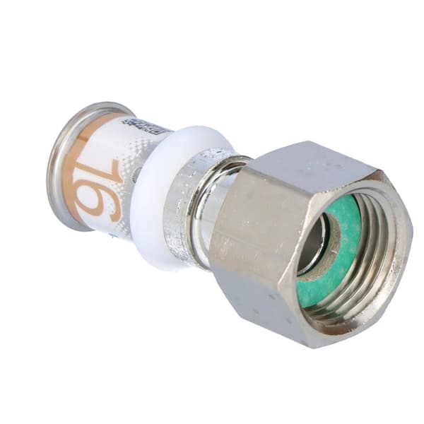 Bevægelig møtrikforbindelse 16-G1/2"SN Uponor S-Press Plus