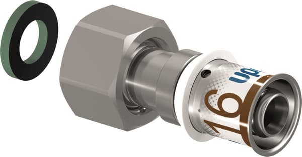 Bevægelig møtrikforbindelse 16-G3/4"SN Uponor S-Press Plus