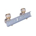 Miniatyrbillede 4 af 4: 100 mm monteringsplade med snoede albuer GW 16 mm x 1/2 ONLINE