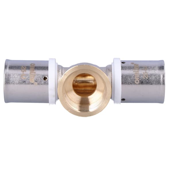 Presset T-stykke GW 25mm x 3/4 ONLINE