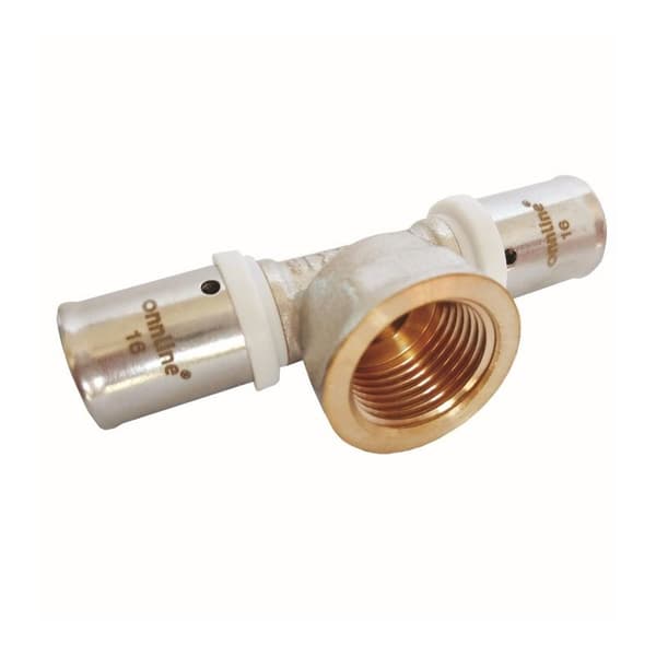 Presset T-stykke GW 25mm x 3/4 ONLINE
