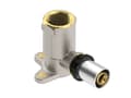 Miniatyrbillede 1 af 4: PURMO CLEVERFIT vægmonteringsbøjning medium (52 mm) GW 16x1/2"