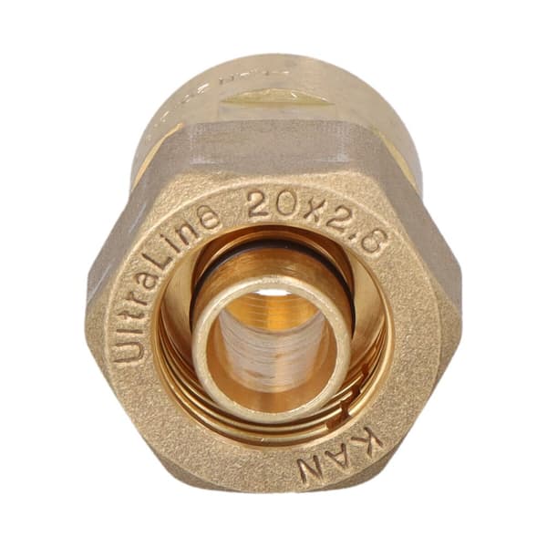 Mässingsskruvkoppling GW ultraLINE - 20 G1/2"
