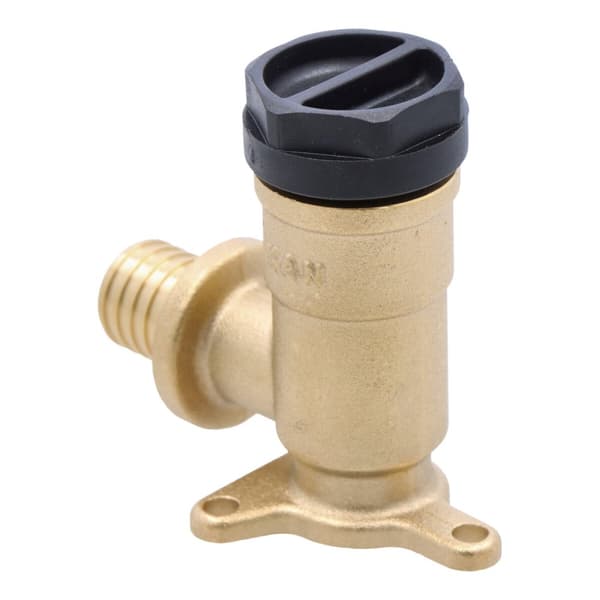Messing vægbøjning med ører GW ultraLINE - 20 Rp1/2"" L = 52,5 mm
