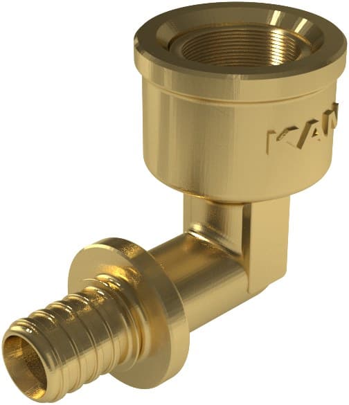 Messingbøjning 90° GW ultraLINE - 16 Rp1/2""