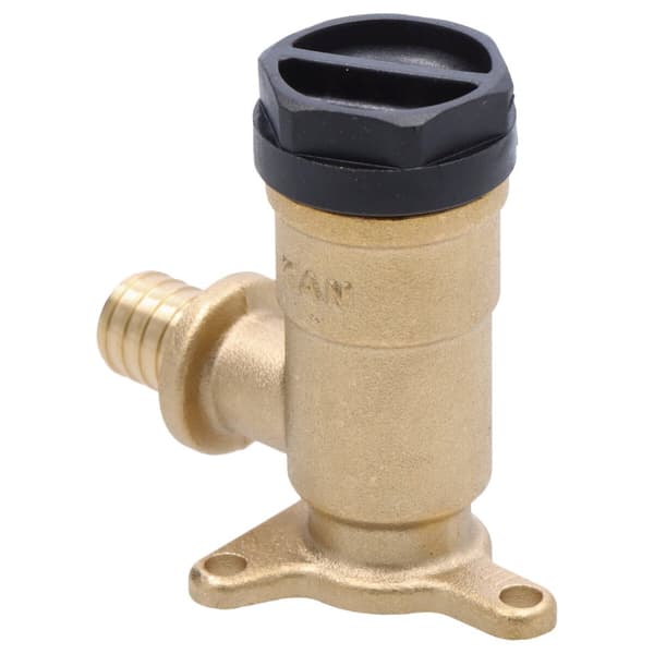 Messing vægbøjning med ører GW ultraLINE - 16 Rp1/2"" L = 52,5 mm