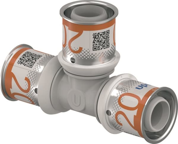 PPSU 20-20-20 T-rör Uponor S-Press Plus