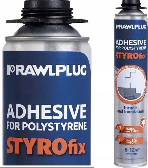 Styrofoamlim STYROfix, facader og fundamenter, 750 ml