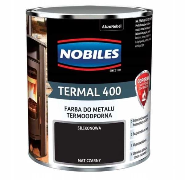 TERMOFÄRG 400 SVART MATT 0,7L (T)