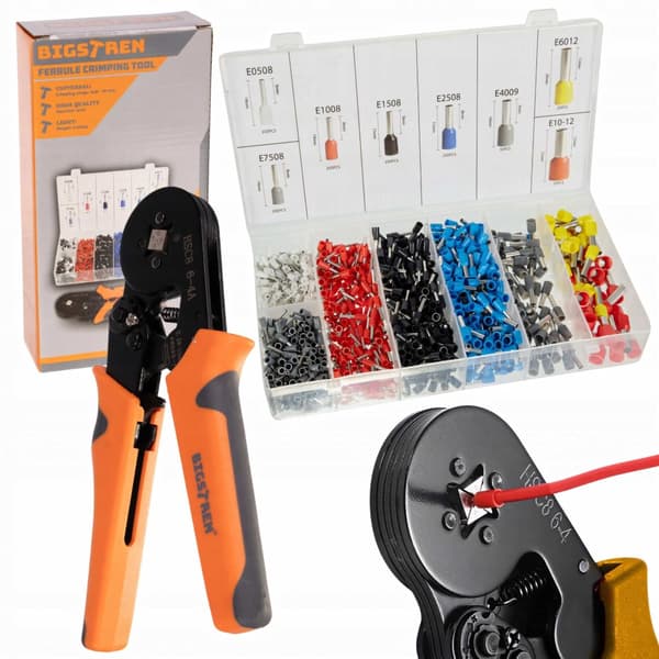 Krympetang til kabelsko 0,25-10 mm² Bigstrene 22717