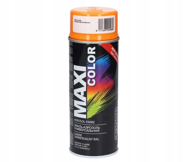 AKRYL LAK ORANGE BLANK RAL 2002 400ml SPRAY MOTIP