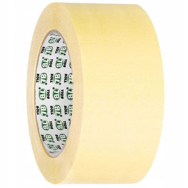 MAALAUTEIPPI 50 mm x 50 m, JOPA 80 °C LÄMPÖTILAAN KESTÄÄ