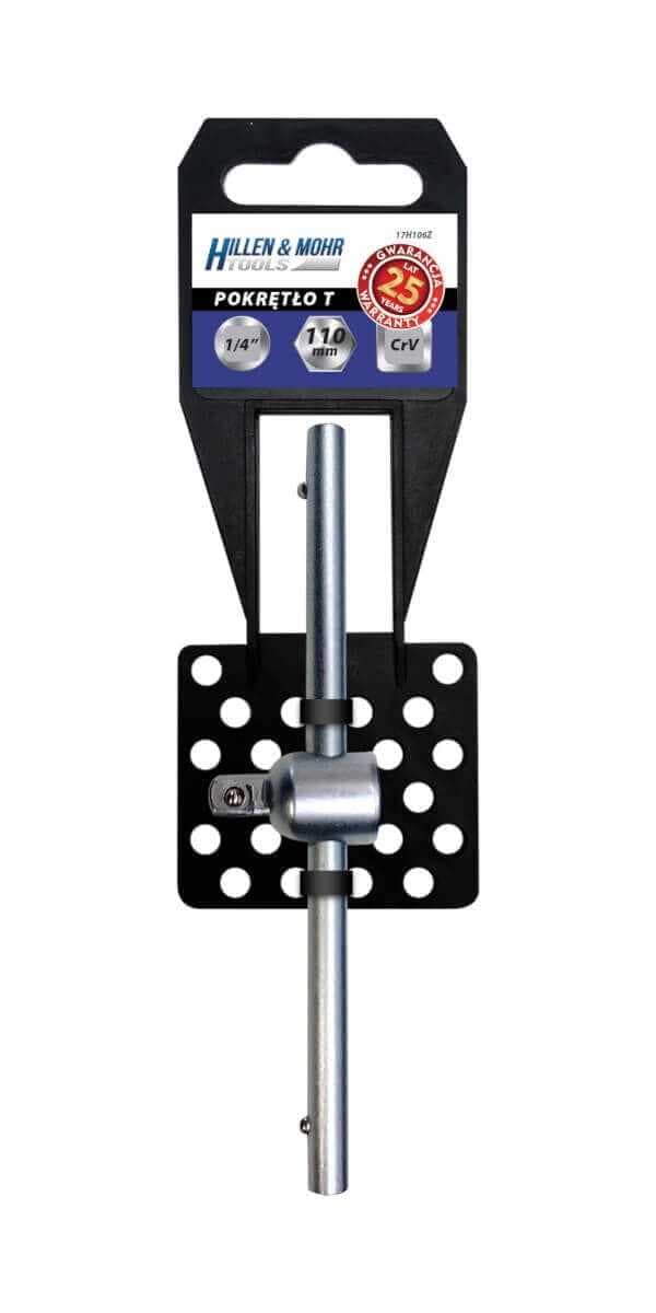 KNOP T-SKRUER CRV 1/4" HILLEN&MOHR