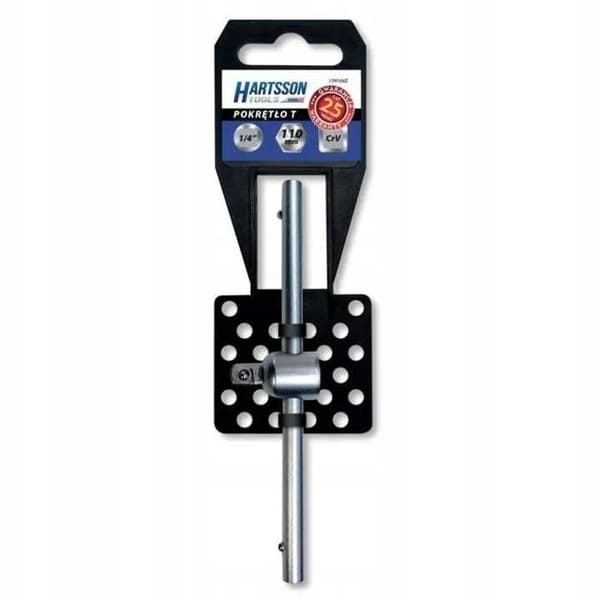 KNOP T-SKRUER CRV 1/4" HILLEN&MOHR