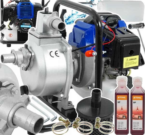 BENZIN VANDPUMPE 1'' BAUG